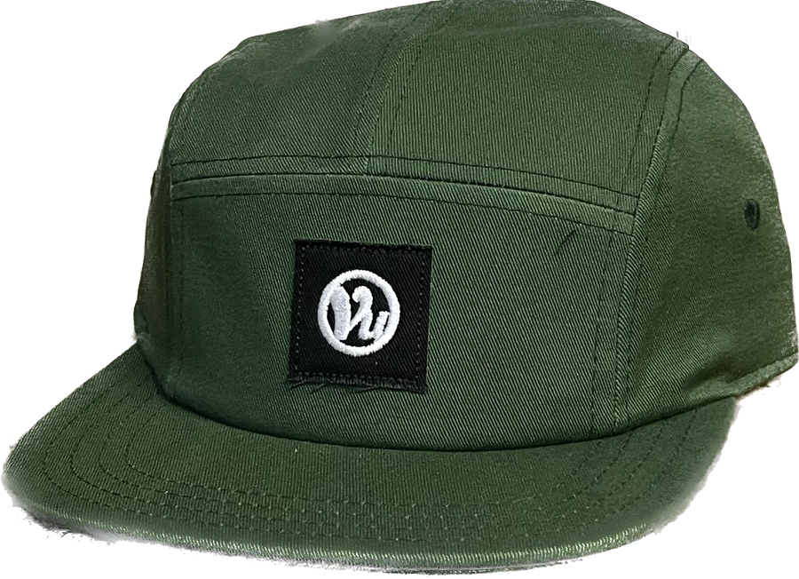 Circle Patch 5 Panel Hat (Green)