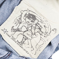 Carpet C-Star Washed Denim Shorts