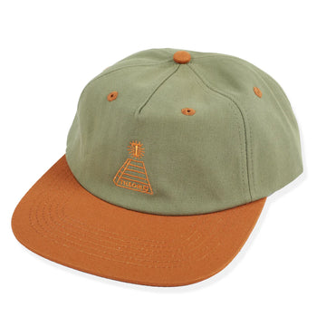 Theories Scribble Strapback Hat (Pine/Khaki)