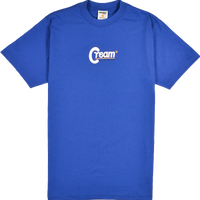 Cream Quick Mart T-Shirt (Blue)
