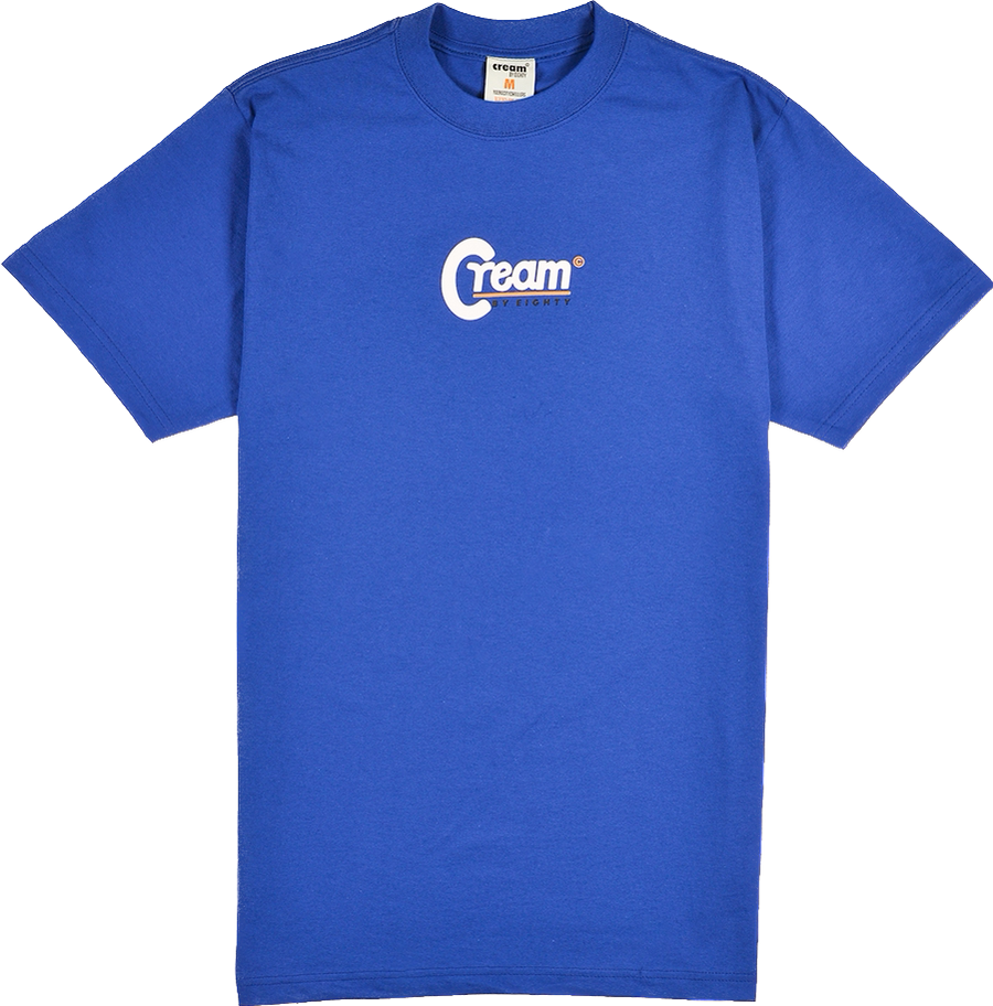 Cream Quick Mart T-Shirt (Blue)