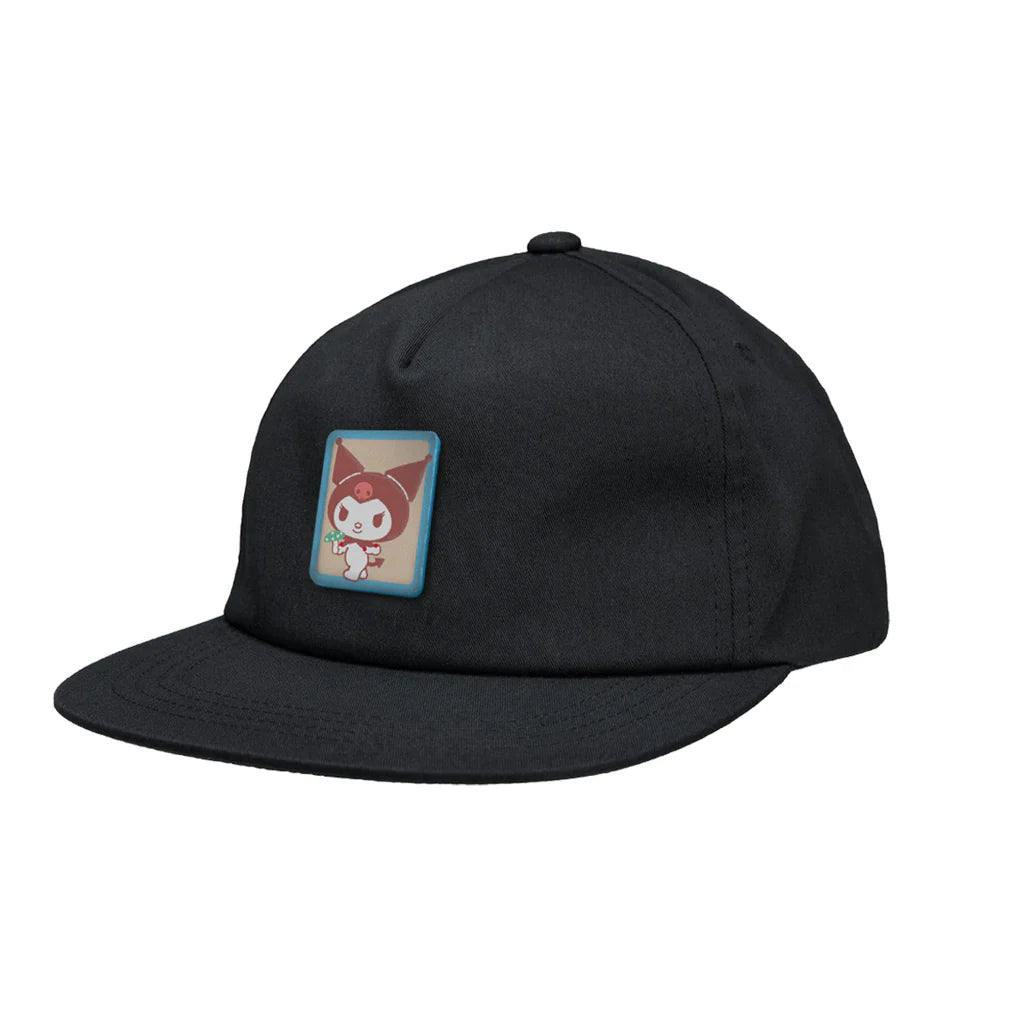 Girl Skateboards Kuromi 5 Panel Snapback Vu Skateboard Shop