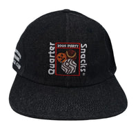 Quarter Snacks Party Cap (Black Denim)