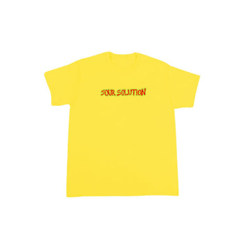 Sour Solutions Brains T-Shirt (Yellow)