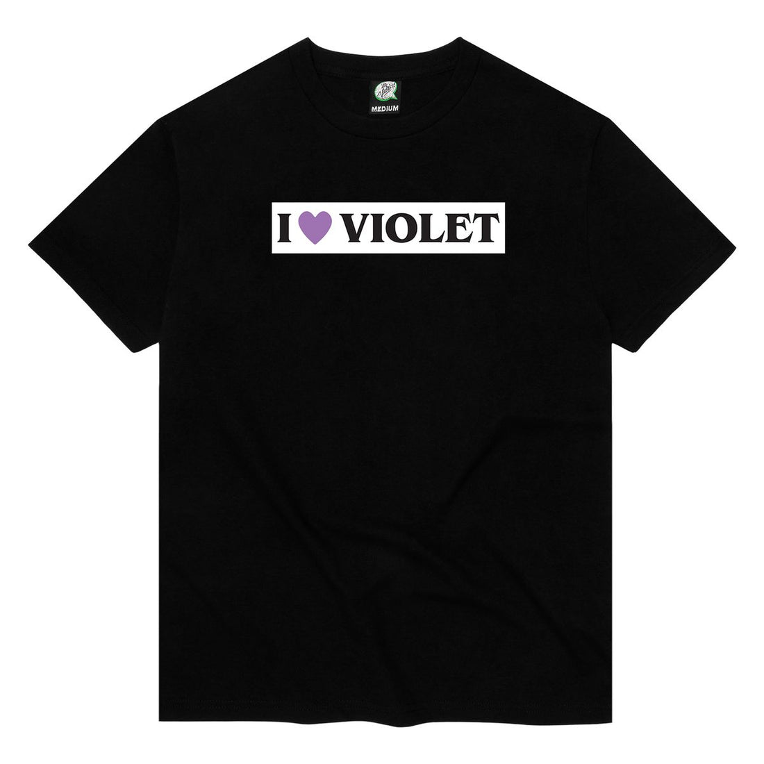 Violet I Heart Violet T-Shirt