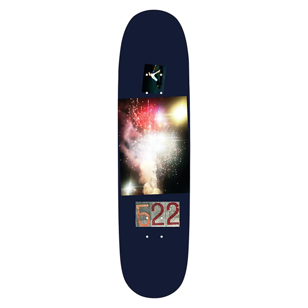 Violet Fireworks Troy Gipson Deck (Shaped)