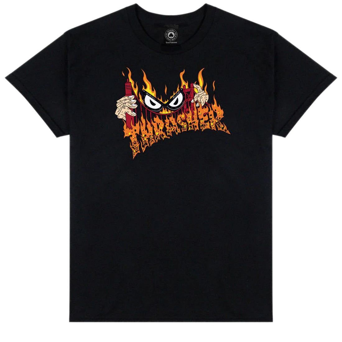 Thrasher Sucka Free T-Shirt (Black)