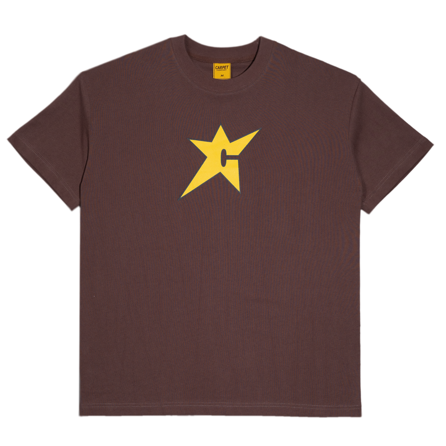 Carpet C-Star T-Shirt (Brown)