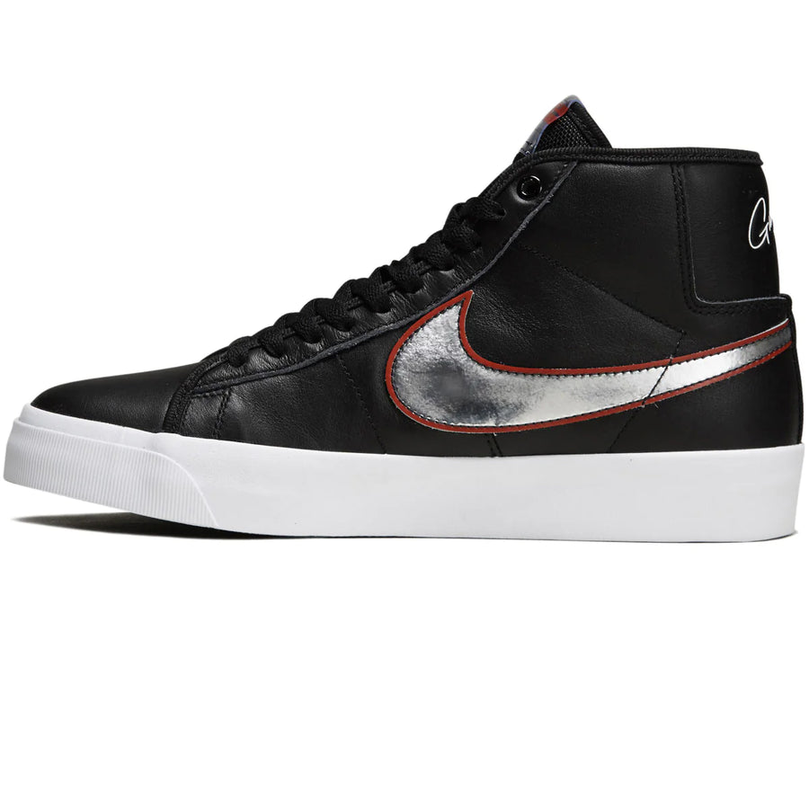 Nike SB Zoom Blazer Mid Pro GT (Black) – Vú Skateboard Shop Nike SB Zoom Blazer Mid Pro GT (Black) – Vú Skateboard Shop