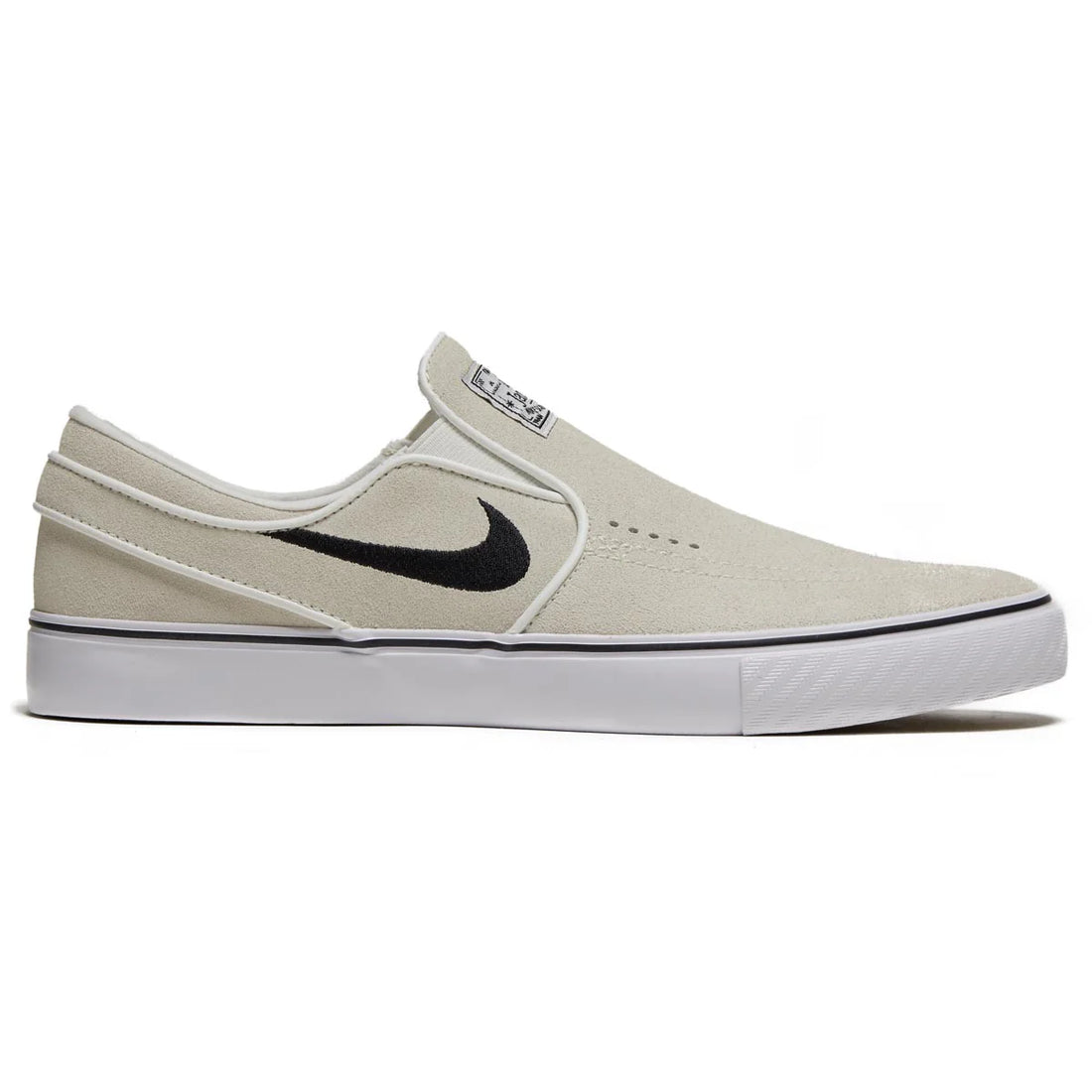 Nike SB Janoski+ Slip On Shoes (White)