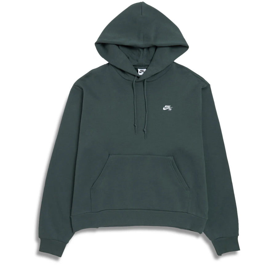 Nike SB Essentials Logo Hoodie (Vintage Green/White)