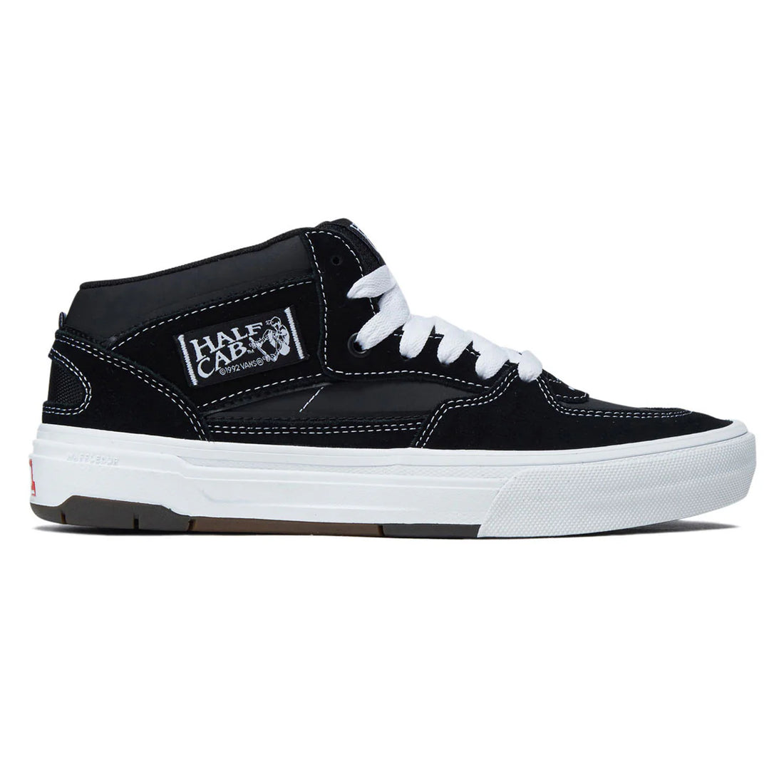 Vans Skate Half Cab Wafflecup (Black/White)