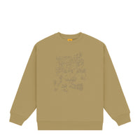 Dime Genie Crewneck (Oak)