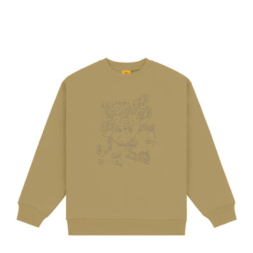 Dime Genie Crewneck (Oak)