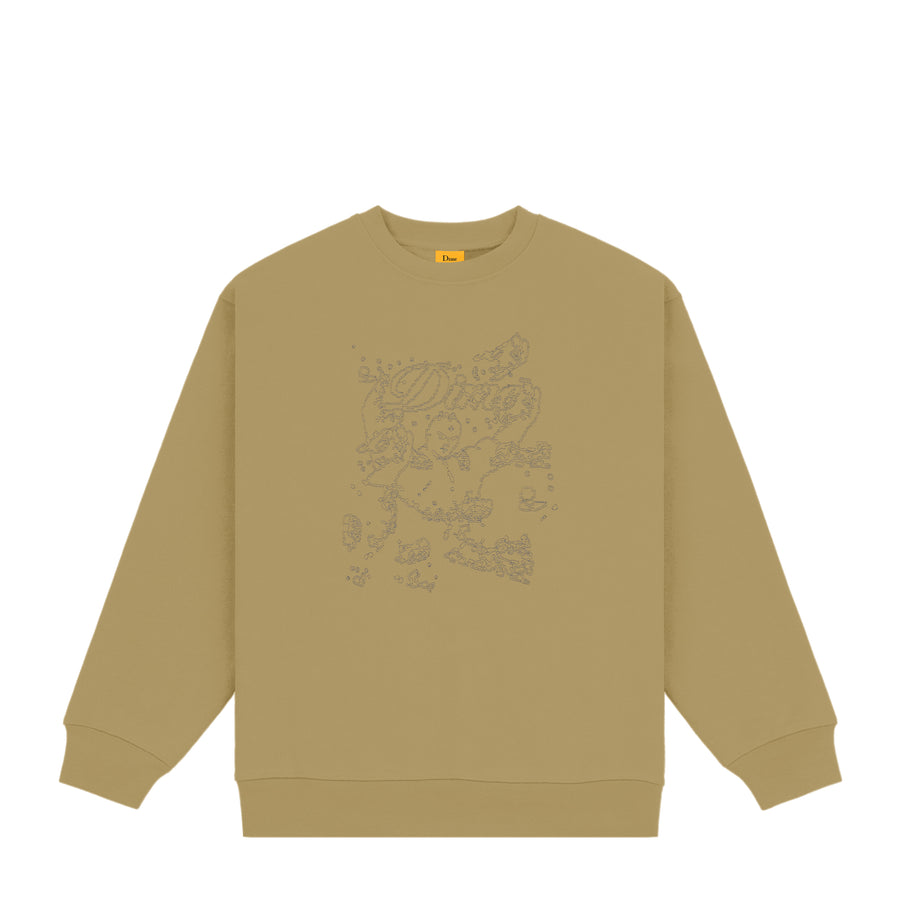 Dime Genie Crewneck (Oak)