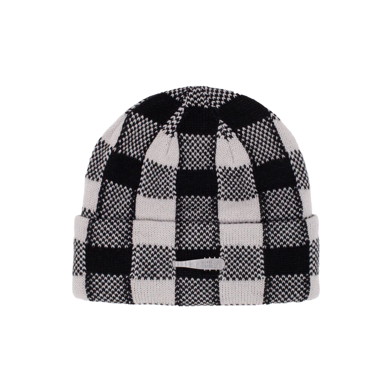 Hockey Plaid Beanie