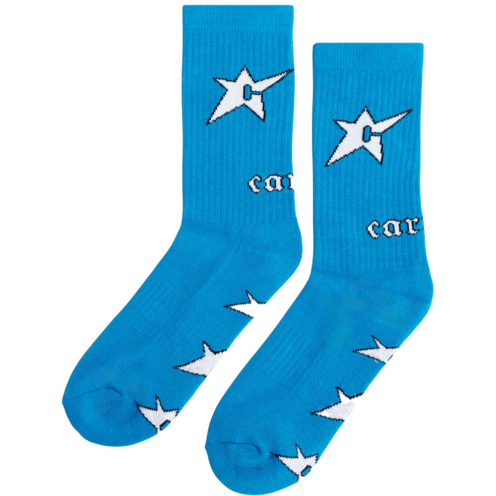 Carpet C-Star Socks (Blue)