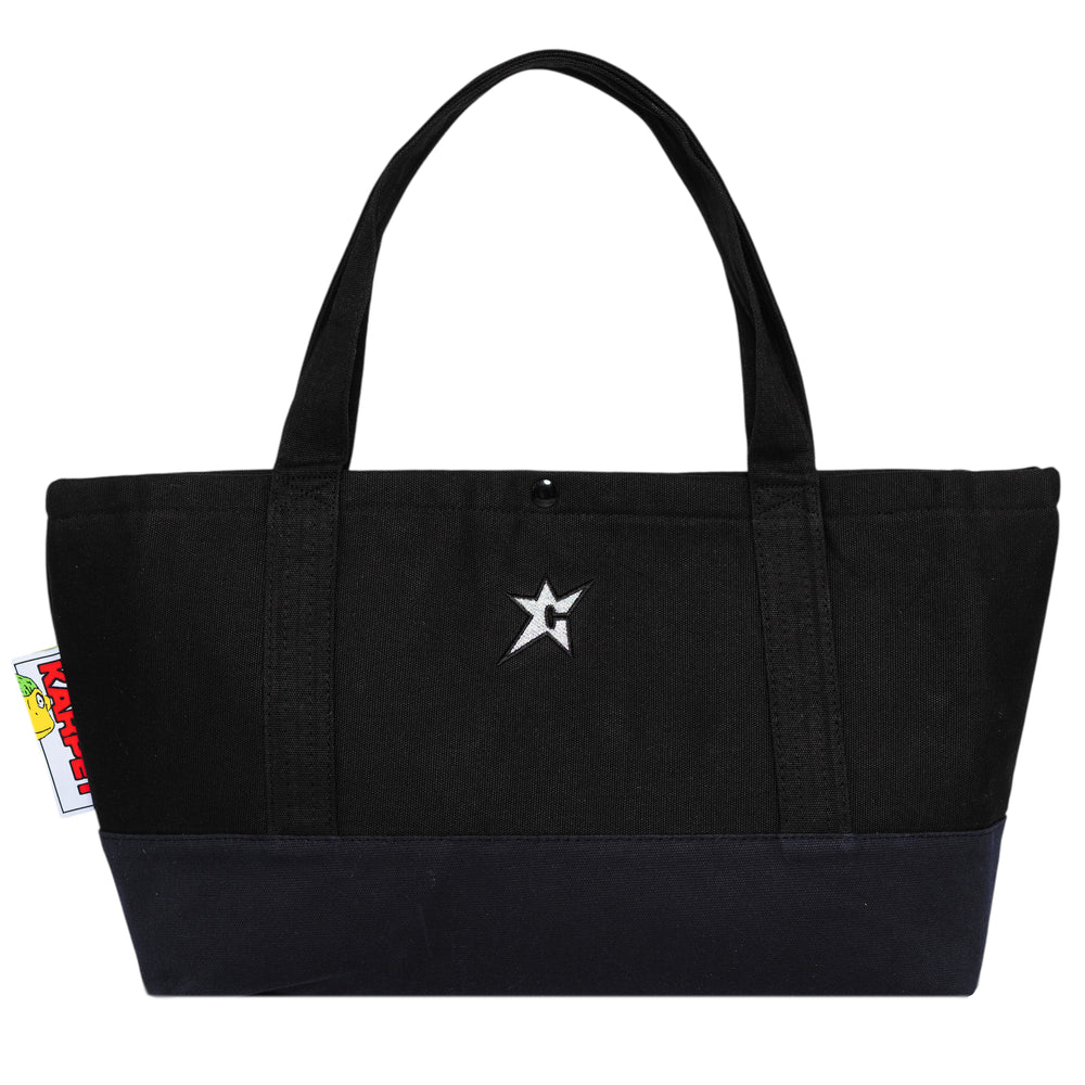 Carpet C-Star Canvas Tote Bag (Black)