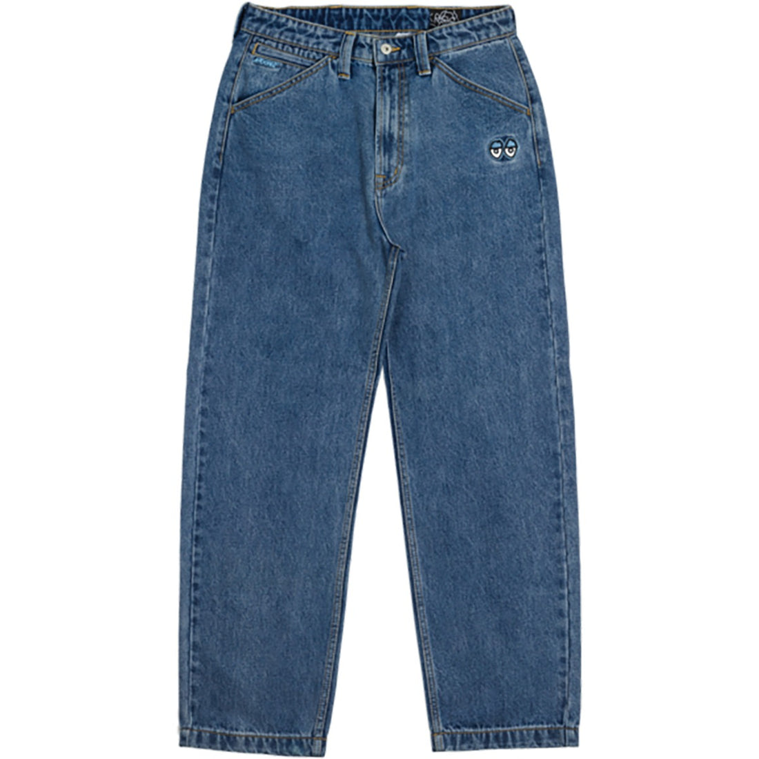 Krooked Eyes Denim Stone Wash Twill Pants