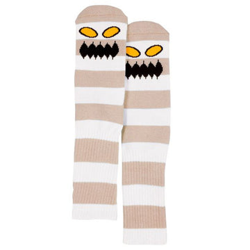Toy Machine Monster Face Big Stripes (Tan)