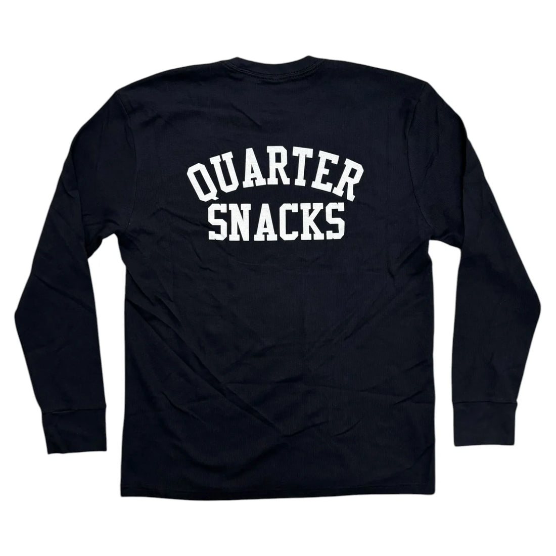 Quarter Snacks Printed Thermal Longsleeve (Black)
