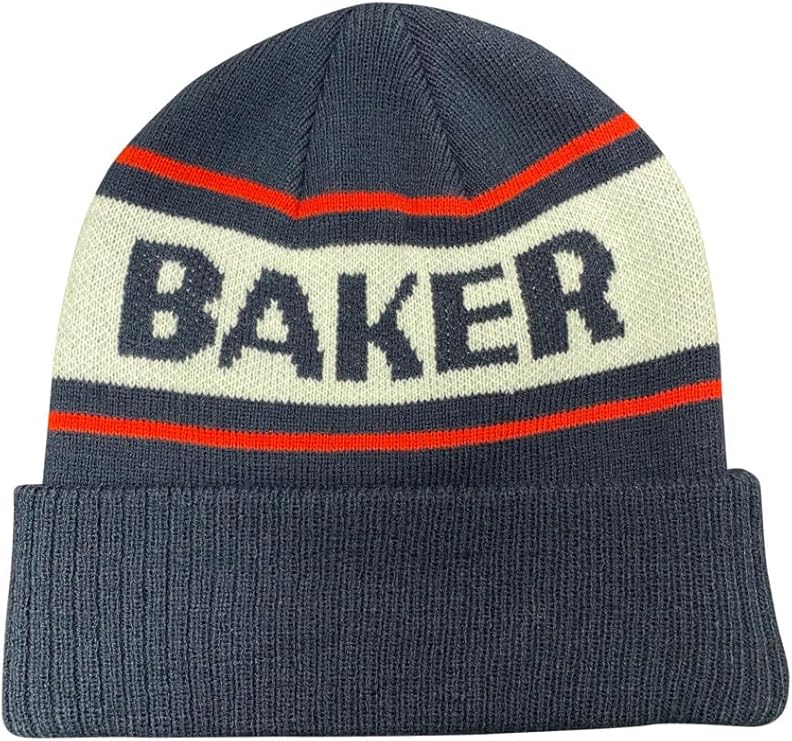 Baker Striped Beanie (Navy)