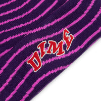 Dime College Wave Cuff Beanie (Burgundy)