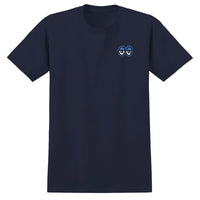Krooked Eyes Strait T-Shirt (Navy)