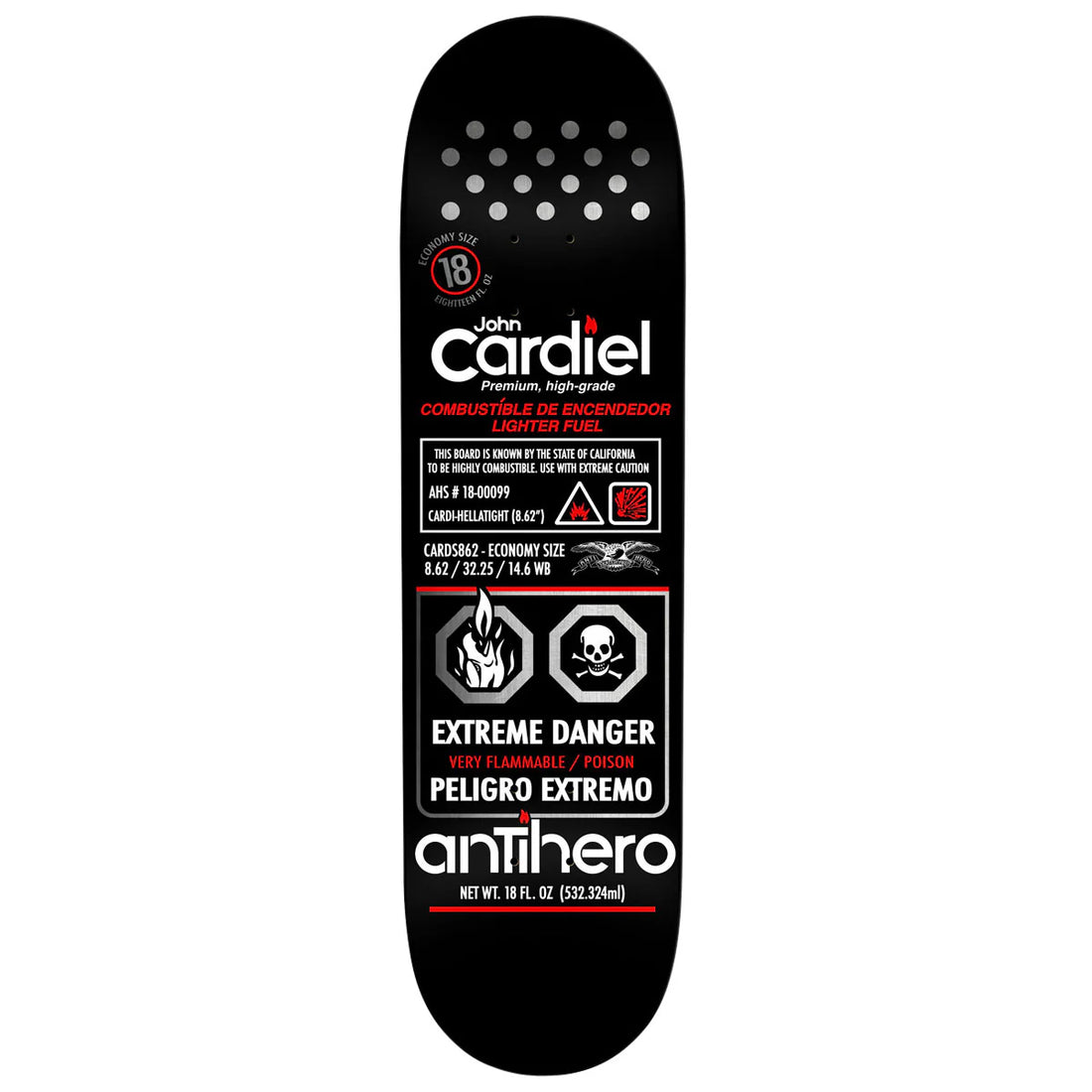 Anti Hero Cardiel Fueled Up Deck