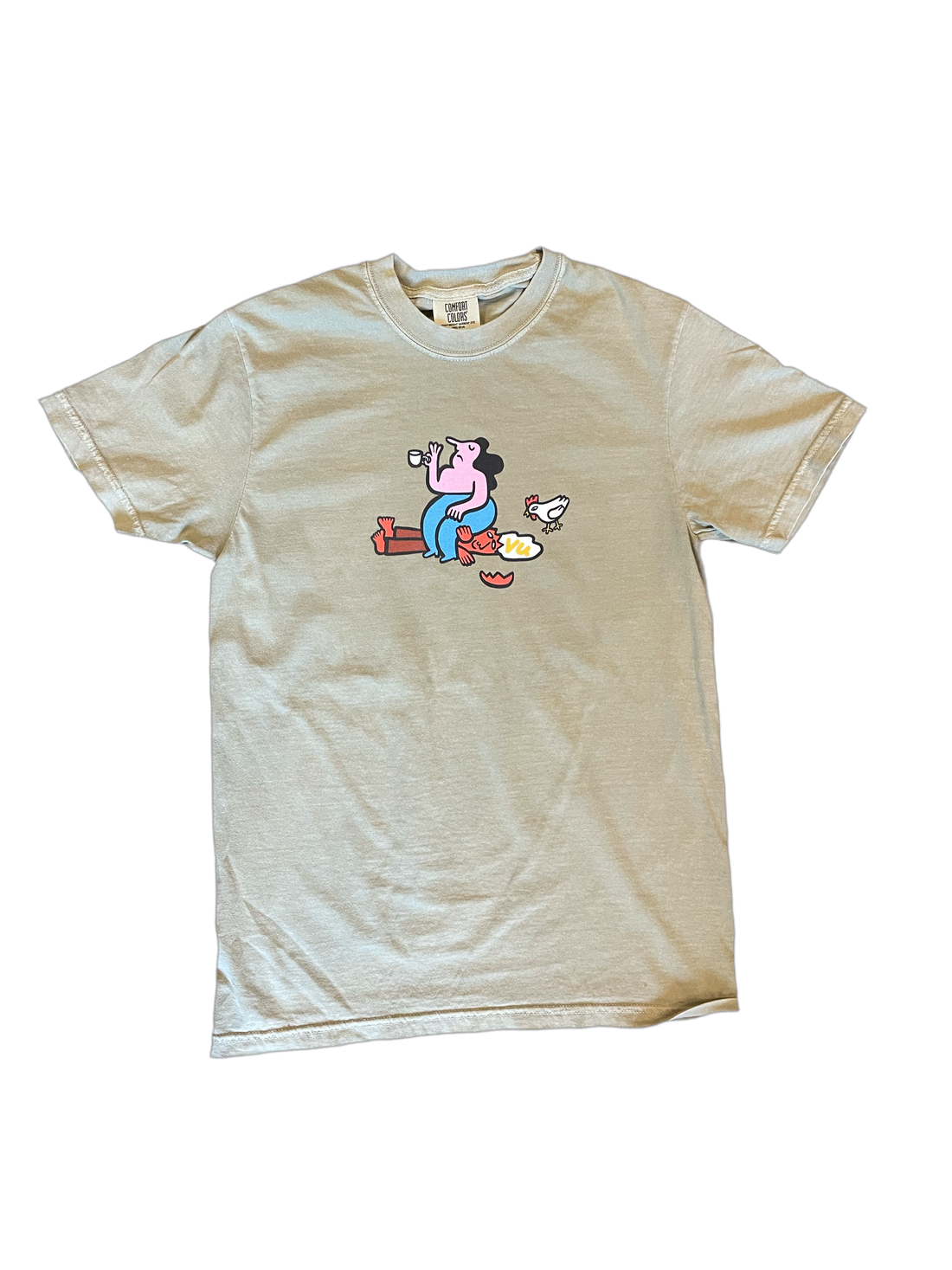 Tea Lady T-Shirt (Tan)