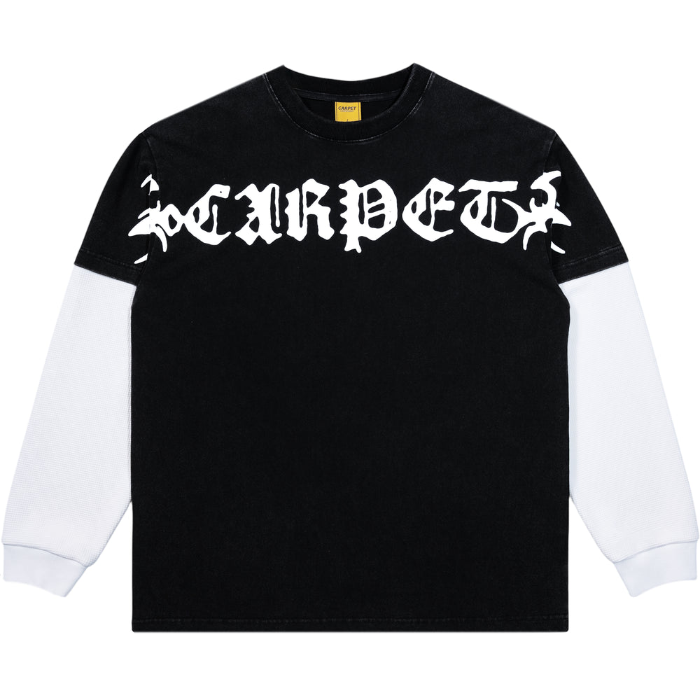 Carpet Trampstamp Longsleeve T-Shirt (Black)