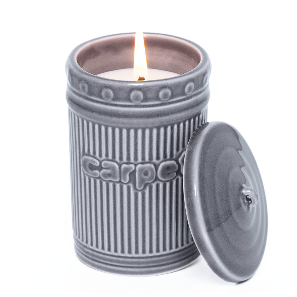 Carpet Trash Candle