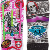 Powell Peralta Puzzle Skull & Sword GeeGah Pink