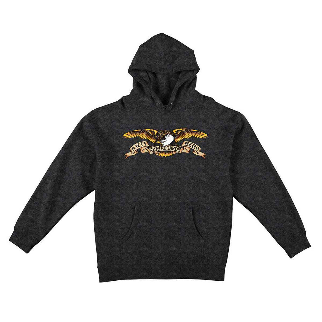 Anti Hero Youth Eagle Hoodie (Heather Black)