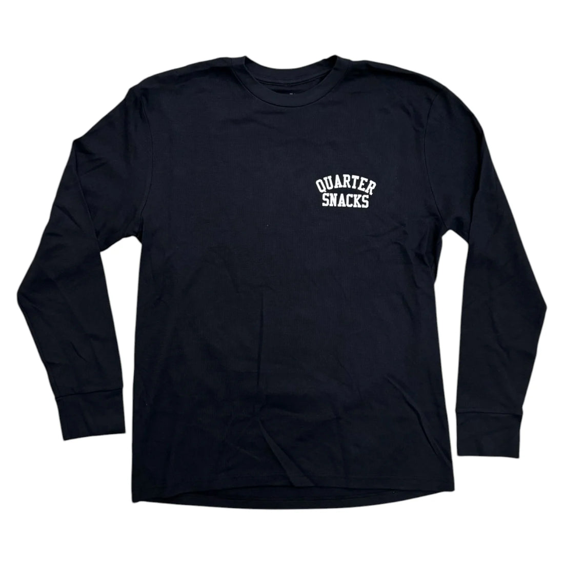 Quarter Snacks Printed Thermal Longsleeve (Black)