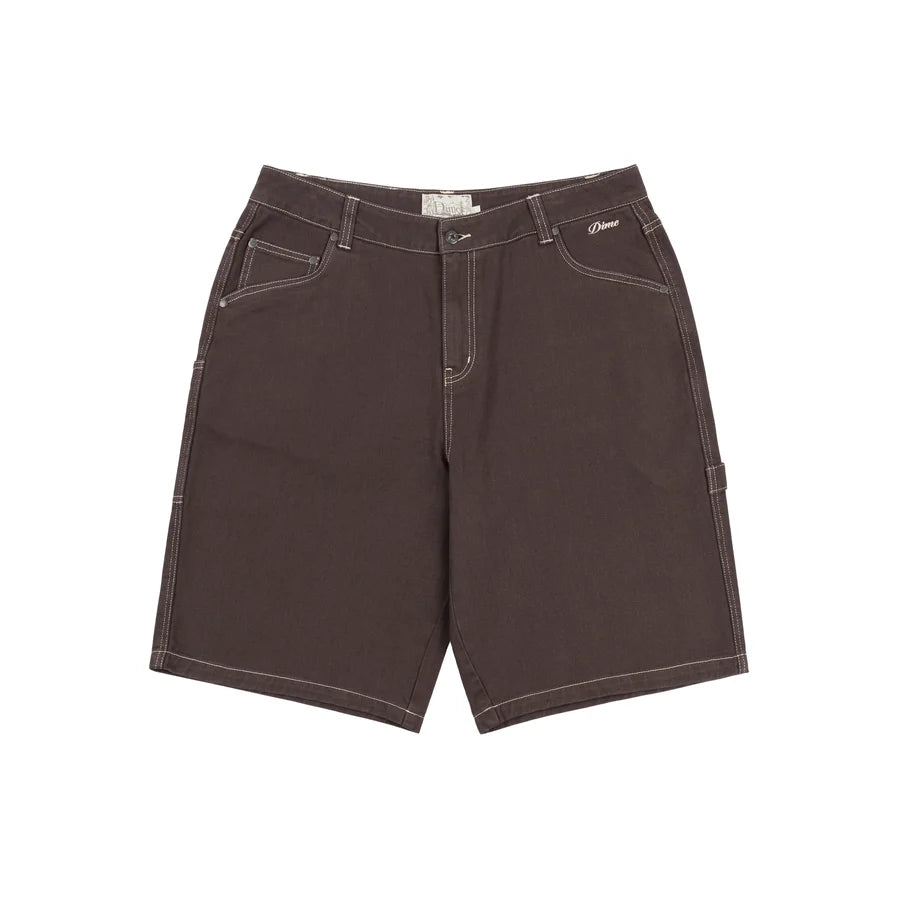 Dime Classic Denim Shorts (Brown Washed)