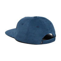 Theories Loch Ness Corduroy Strapback Hat (Steel Blue)