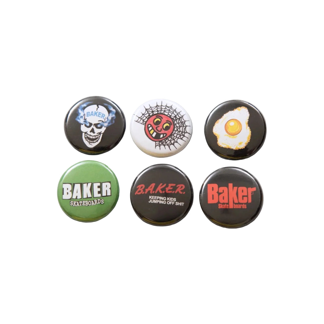 Baker Any Questions 6 Button Pack