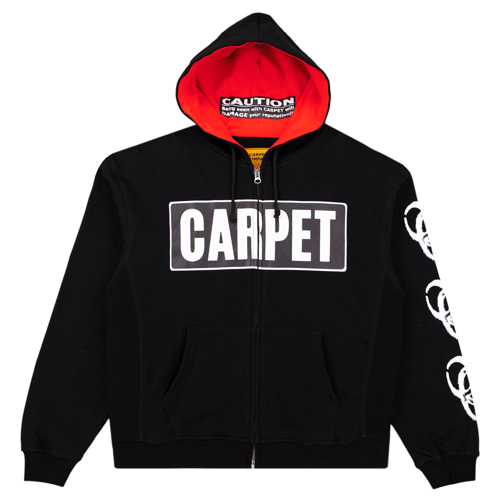 Carpet Biohazard Hoodie (Black)