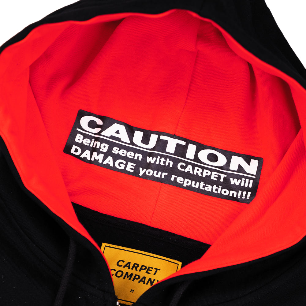 Carpet Biohazard Hoodie (Black)