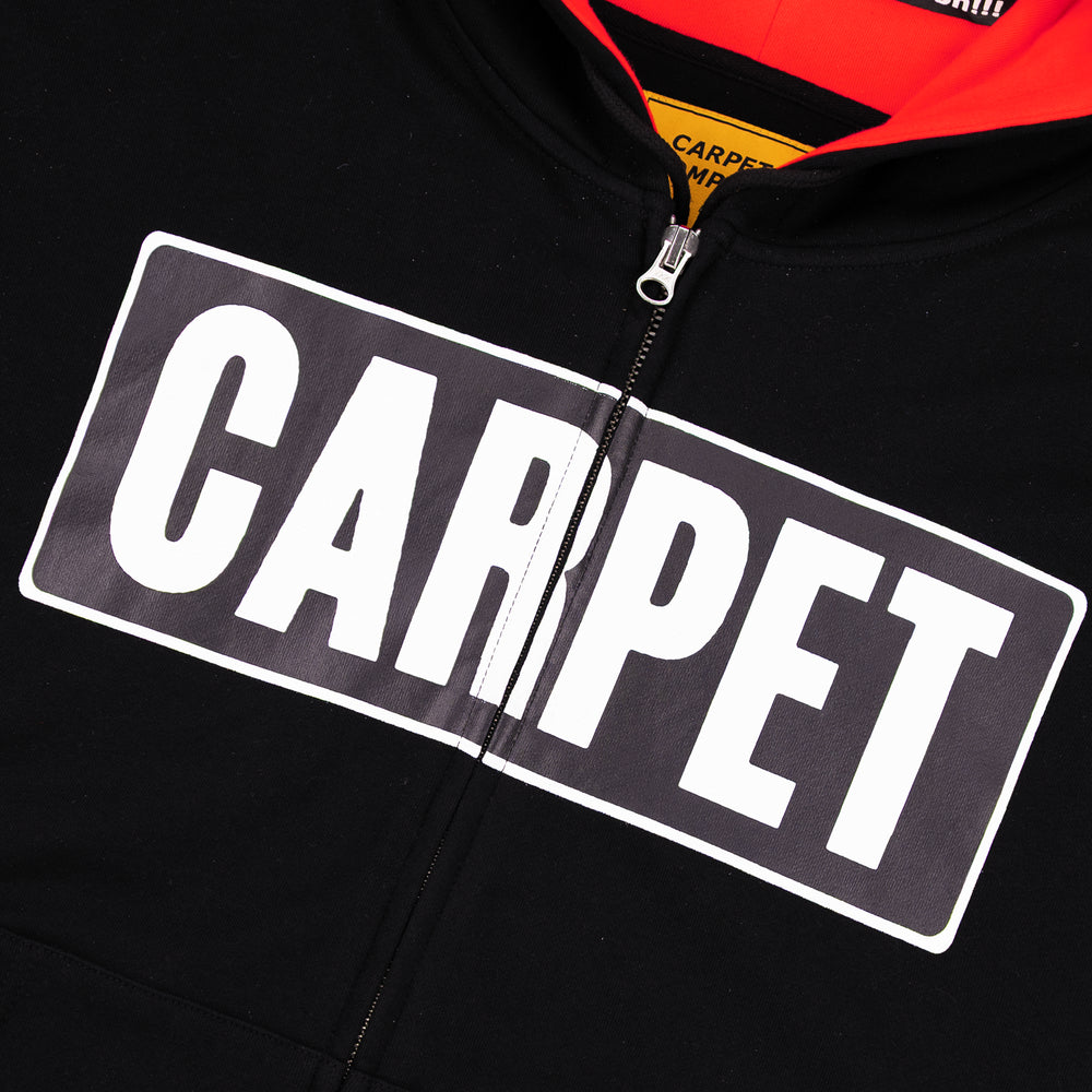Carpet Biohazard Hoodie (Black)