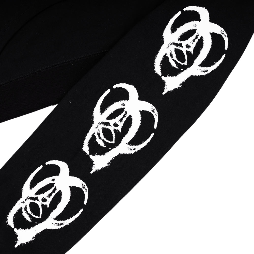 Carpet Biohazard Hoodie (Black)