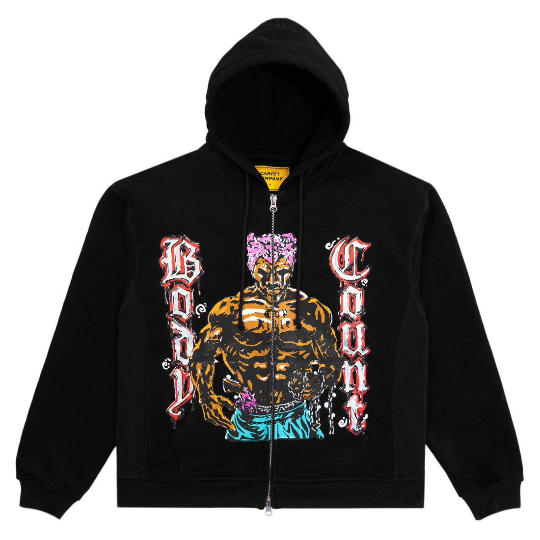 Carpet Bodycount Zip Hoodie (Black)