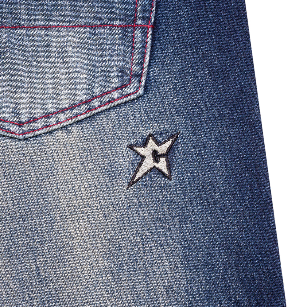 Carpet Aged C-Star Jeans (Blue) (Copy)