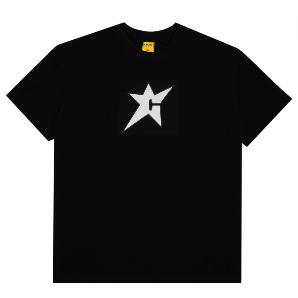 Carpet C-Star Glow in The Dark Tee (Black)