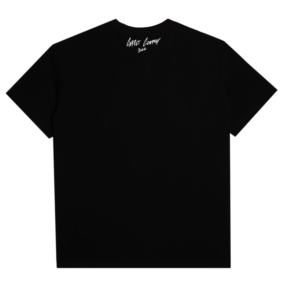 Carpet C-Star Glow in The Dark Tee (Black)