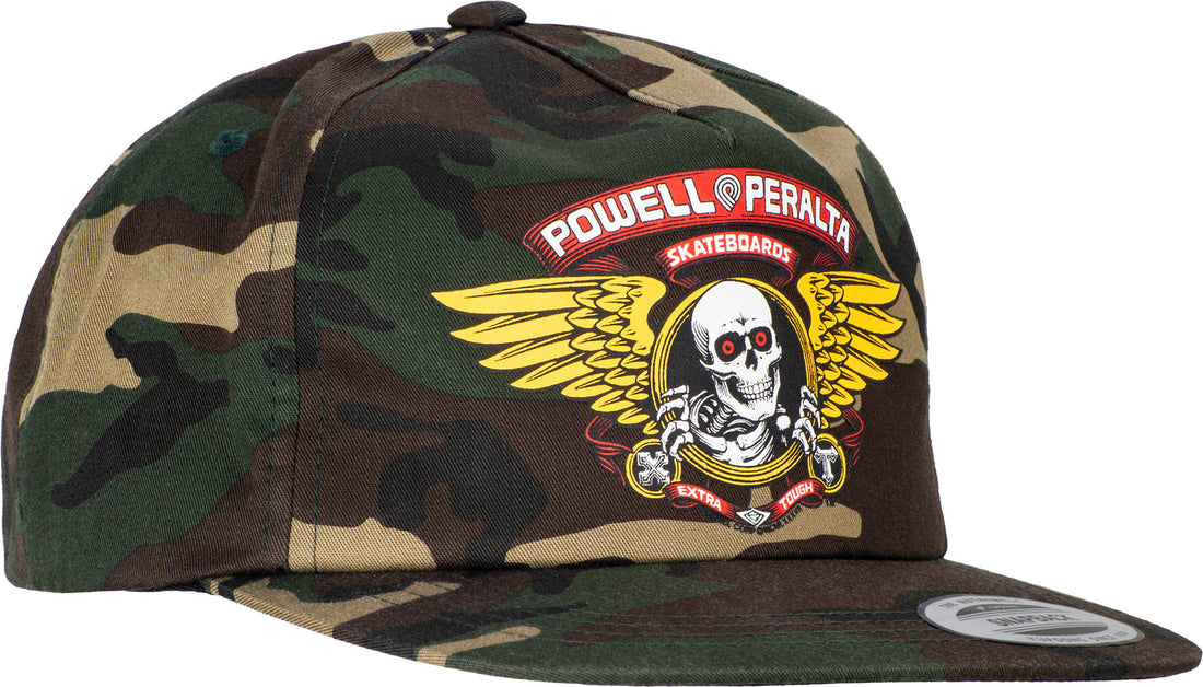Powell Peralta Winged Ripper Snapback (Camo)