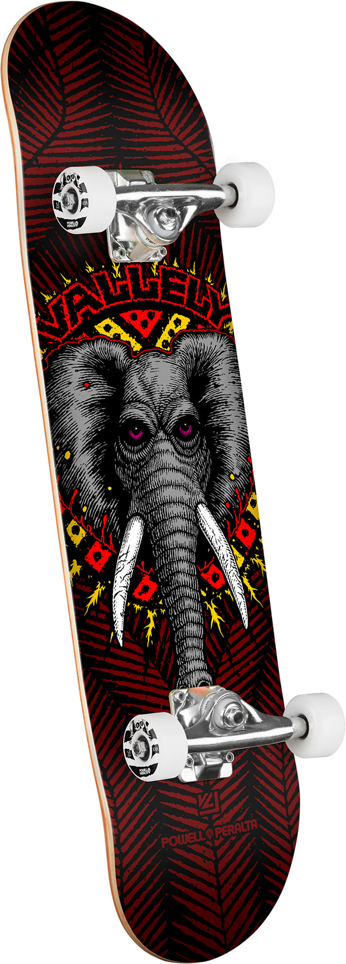 Powell Peralta Mike Vallely Elephant Complete (Black / Burgundy)