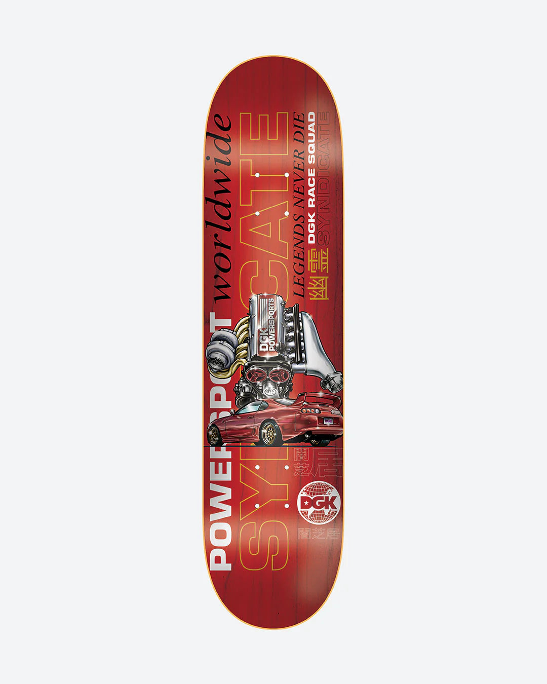 DGK Syndicate Deck (Red)