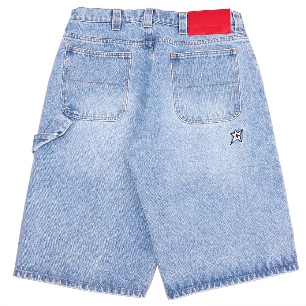 Carpet C-Star Washed Denim Shorts